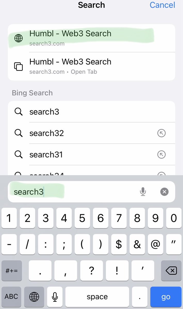 humblrfelix's tweet image. For those of you interested in utilizing ⁦@HUMBLPay⁩ #search3 icon  shortcut on your home screen . #web3
-key in search3 on something like safari , then forward it to your home screen .
#humbl #verifiedbyblocks