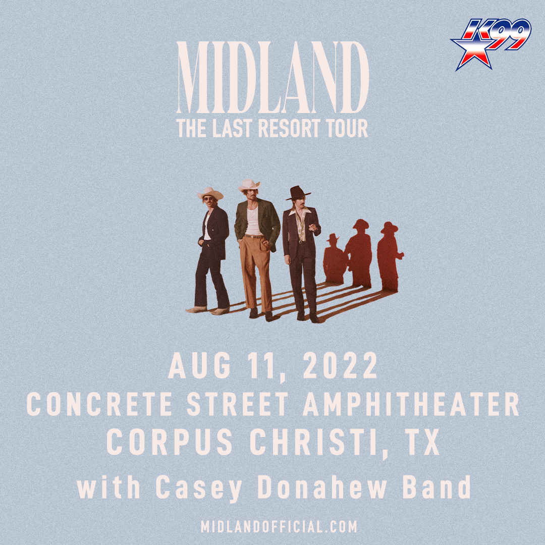 ConcreteStreet's tweet photo. Just Announced: @caseydband has officially been added as direct support to @MidlandOfficial: The Last Resort Tour on August 11th! @K99Country #LivinItLive 

🎫: https://t.co/pX9an7H180 https://t.co/PgYHt2upcE