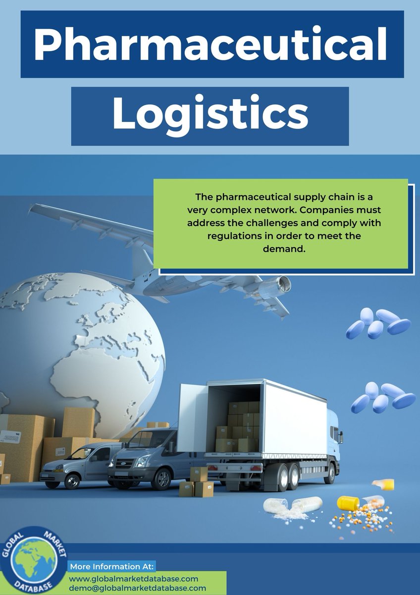 In-Depth Analysis on Growth of Pharmaceutical Logistics Market

Read the full blog here:- bit.ly/397w2aQ

#pharmalogistics #pharma #pharmaceuticallogistics #pharmaceutical #pharmagrowth #medicines #MarketResearchReport #businessintelligence #marketdatabase