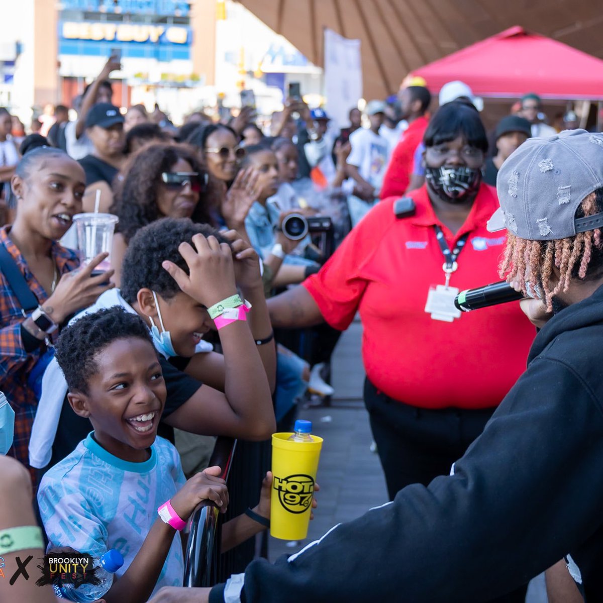 hellosaiah's tweet image. 06/04/2022 @ the Barclays Center, nothing but love!