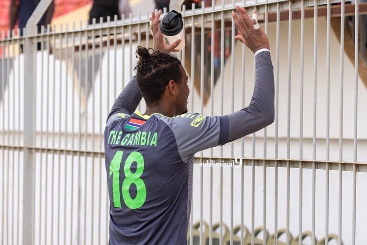 baboucarrgaye24's tweet photo. First Game, 3 points &amp; a clean sheet✔️🤲🏾 Thank You to everyone who made their way to the stadium and who is supporting from home 🙌🏾🇬🇲♥️ On to the next 🦂 #alhamdulillah https://t.co/AmNb9ZKI9o