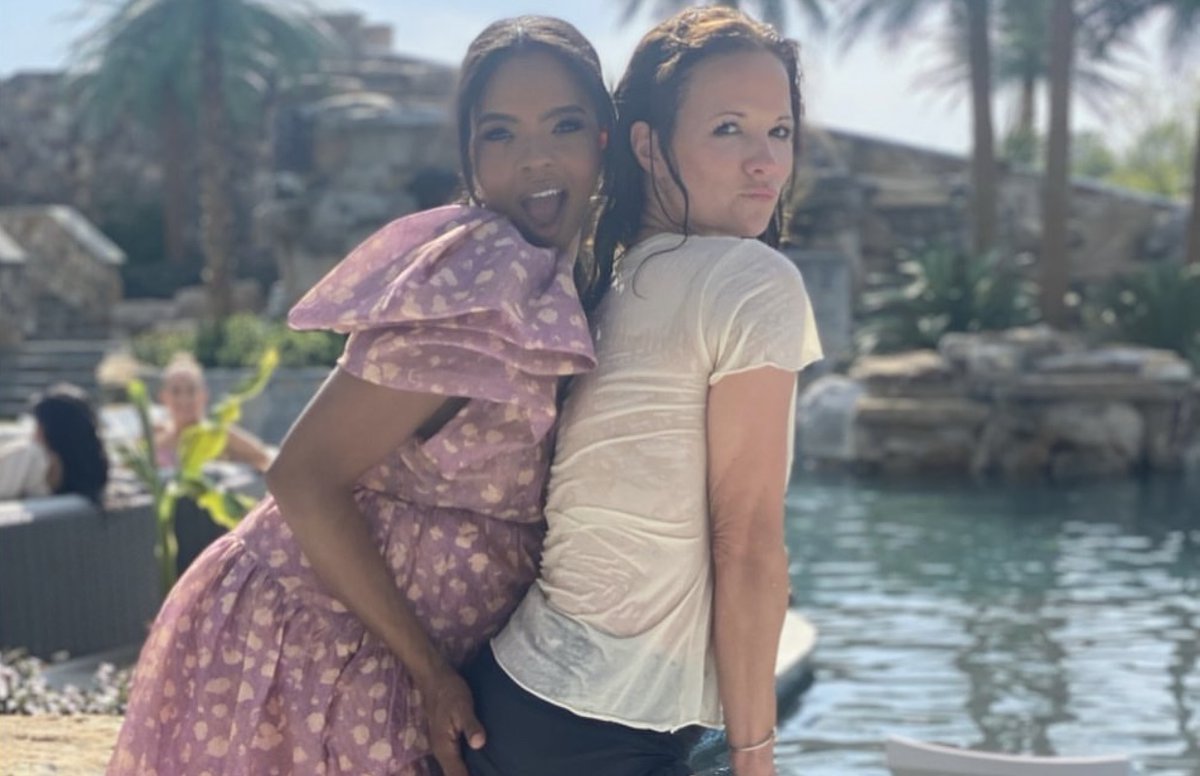 patriottakes's tweet photo. Candace Owens at her recent baby shower. https://t.co/o3kB2CHDXI