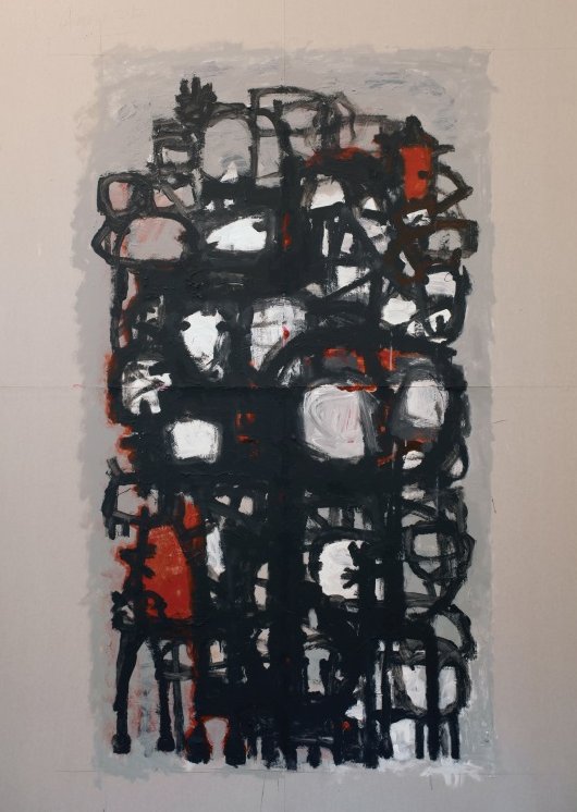 Discover Peter Waldron's 'Totemakia I' in Wednesday's lunchtime talk at the Civic Offices...

Join us 12-12.30pm to hear about artists with links to Swindon, though works on display in 'Highlights from the Swindon Collection'!  Free but please book - artontour489147035.wordpress.com/talks-and-tour…