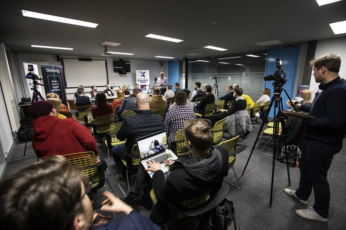 STyneBusiness's tweet photo. Our Business Talks are back with a live audience! Join us to ask your questions and watch the Talk being recorded and livestreamed. Hear first hand about the direct impact that Dogger Bank Wind Farm is having here and now in South Tyneside! #STBusinessWeek https://t.co/O60N8AJZsA https://t.co/n17ZXVBlrk
