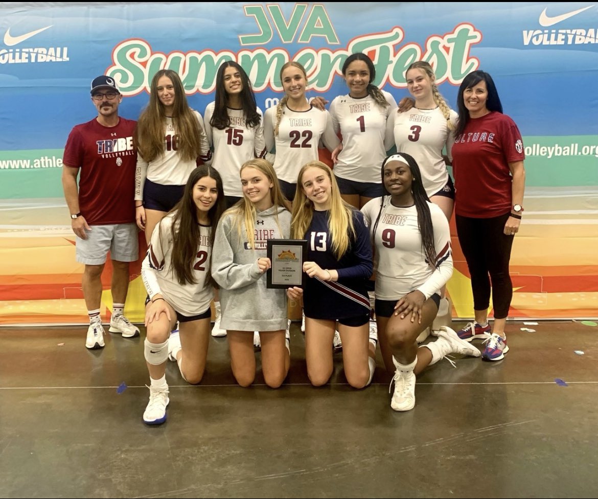 Addison Walker (@addisonwalk2025) on Twitter photo #JVASummerFest2022 โค๏ธLove my teamโค๏ธ 1st in Silver๐ฅUp next: AAUs with Tribe 17 Cheyenne ๐๐ช๐ฝ <a href="/TribeVball1/">Tribe Vball</a> #JVASummerFest2022 โค๏ธLove my teamโค๏ธ 1st in Silver๐ฅUp next: AAUs with Tribe 17 Cheyenne ๐๐ช๐ฝ <a href="/TribeVball1/">Tribe Vball</a>