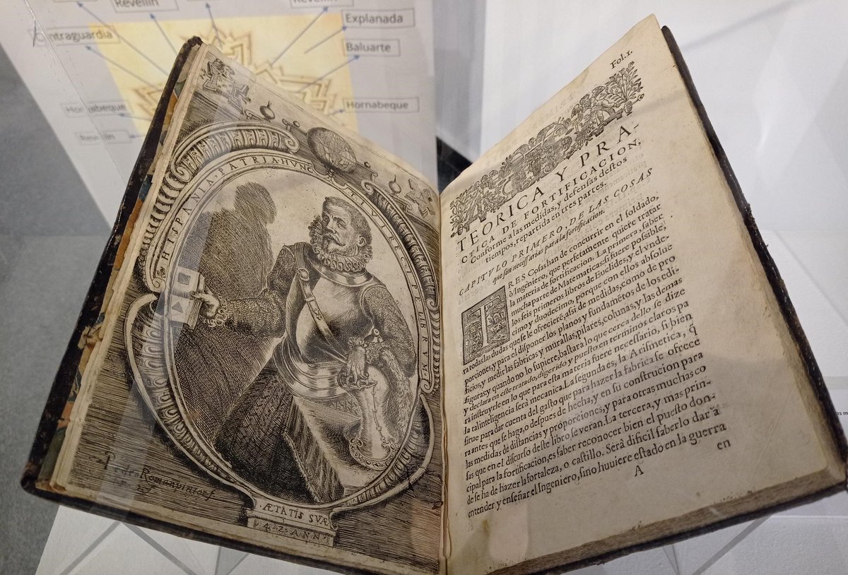 PlataformaMill1's tweet photo. #Exposicion Real y Militar Academia de Matemáticas de Barcelona: 300 Aniversario, en la que la #BibliotecaCentralMilitar ha aportado más de 20 obras. #Visitable hasta el 15 de #Julio en el Paseo Moret N° 3 (#Madrid). Fuente: @IHyCM_ET https://t.co/dA6CBX3zhK https://t.co/yg0swN7tkO