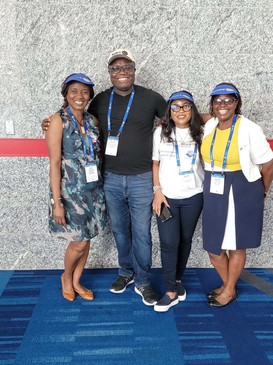 eclubone's tweet photo. eClubs together in one frame. #rotaryeclubone and East African eClub, at Rotary International Convention, #Houston
#Rotary22 #houston22 #Rotary5450 @rotary @NewsRotary #rotaryconvention https://t.co/lGV5Ueafaa