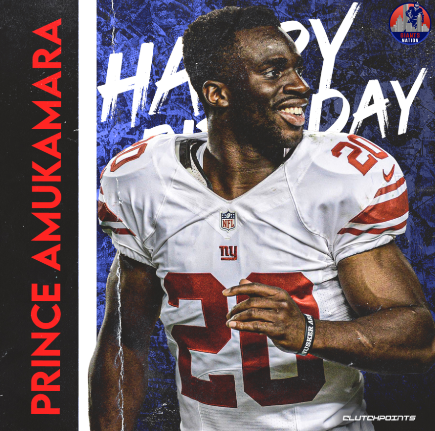 Giants Nation, let\s wish a happy 33rd birthday to SB XLVI Champion Prince Amukamara 