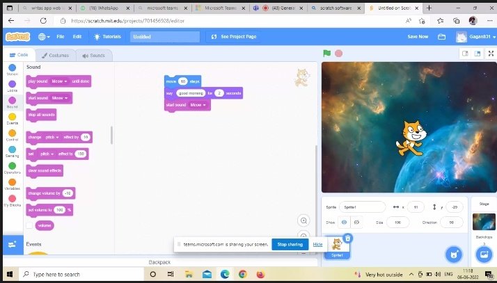 #TECHTORNADO: 
Online session  Demo of #Scratch Software Students Learnt How we create a story ,animated video and game by using this software <a href="/STSWSRAJGOMAL/">S.T.S. World School (Official)</a> <a href="/Prabhjo60556013/">Prabhjot Gill</a> <a href="/AjaySyal8/">Ajay Syal</a> <a href="/Gagan26986177/">Gagan</a> #MicrosoftEDU <a href="/cbseindia29/">CBSE HQ</a> @KhullarY