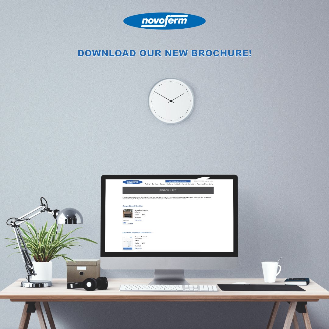 Are you looking for detailed insight into our products?

Our new and updated brochures are out now!

📲 Download yours via our website: novoferm.co.uk/brochures

.
.
.
.

#Novoferm #GarageDoors #Garage #Brochure #Products #Browse #New #NovofermUK
