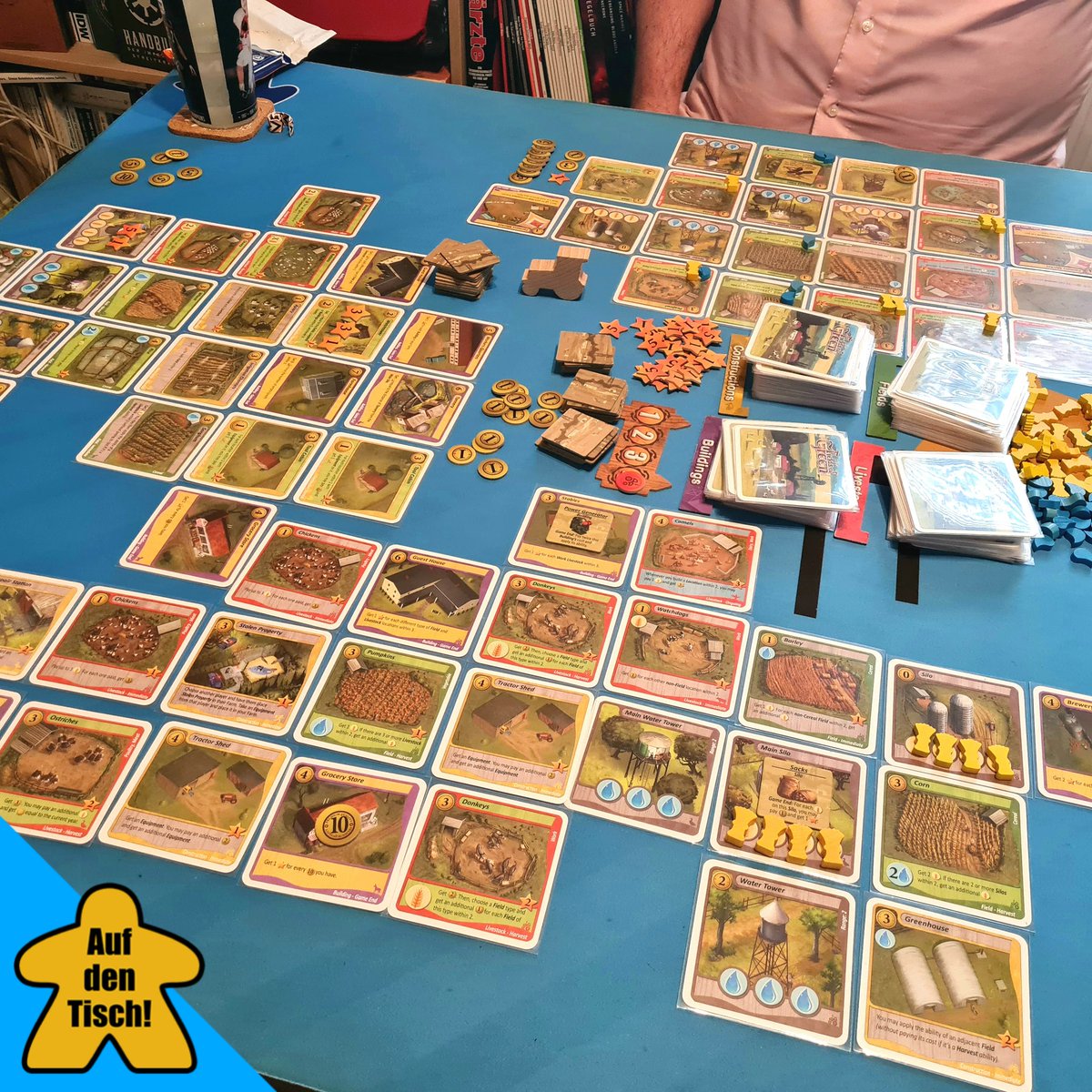 aufdentisch1's tweet image. Oops, I did it again... Wir haben den #Brettspielsonntag mit #LivingForest begonnen und wieder habe ich vergessen, Bilder zu machen 😅 Auf den Tisch kamen aber auch ein paar Klassiker mit #FieldsofGreen, #Ganzschönclever und #Sagrada.

#AufdenTisch #Brettspiele #brettspiel