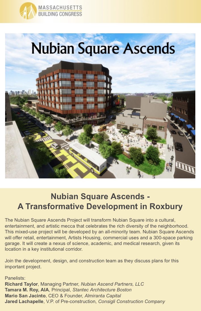 buildingcongress.org/events/details… #NubianSquare Ascends Breakfast Program on 6/15 - join us to learn more!