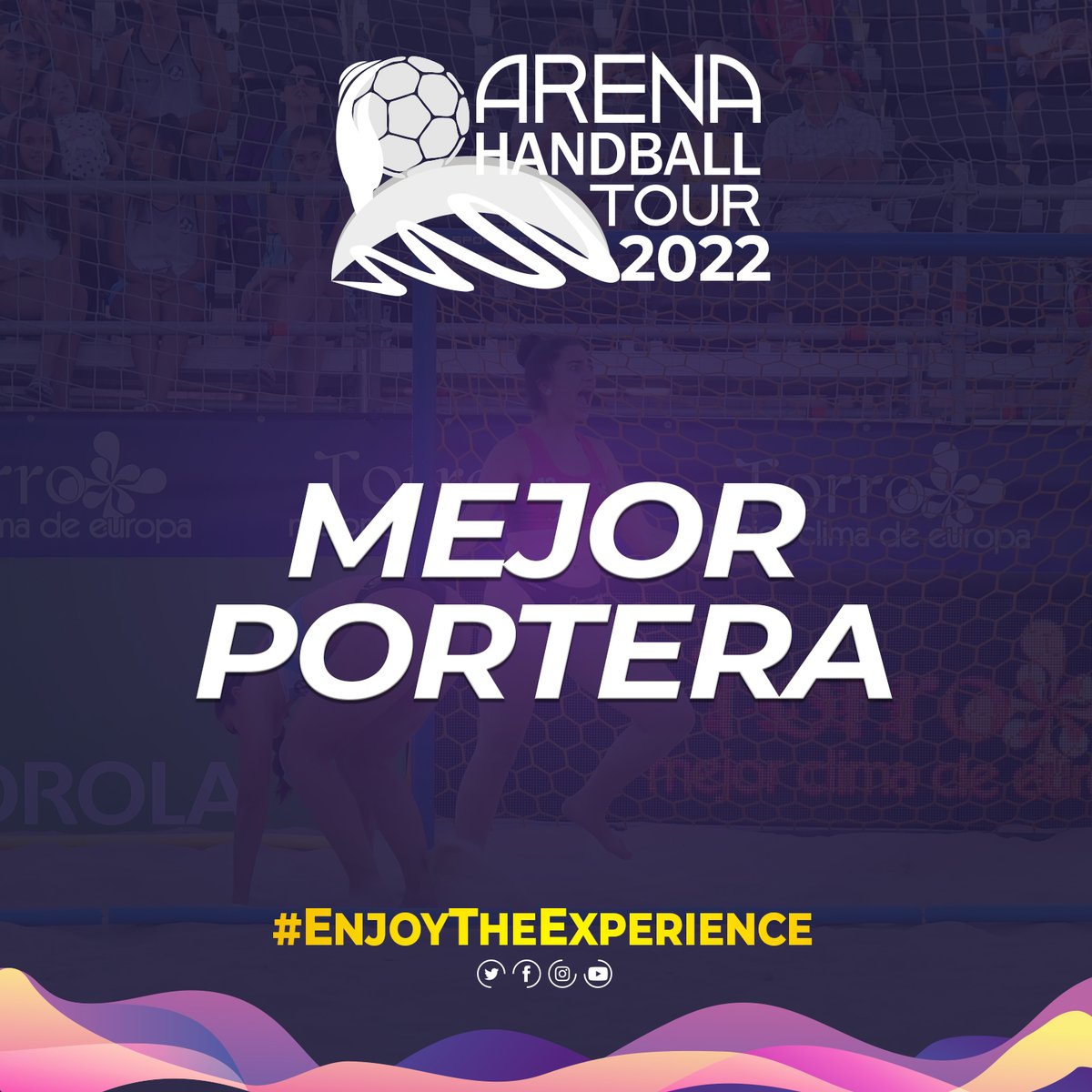 ArenaHandballT's tweet photo. ✨ ¡Vota por la 𝙈𝙚𝙟𝙤𝙧 𝙋𝙤𝙧𝙩𝙚𝙧𝙖 en @Ayto_Torrox!

♻️ RT: @patriEncinas (@BMGetasur)
❤️ Me Gusta: @iratxellm (@bmplayalcala)

#CopaESPBMPlaya #EnjoyTheExperience https://t.co/p7DVt7Iby9