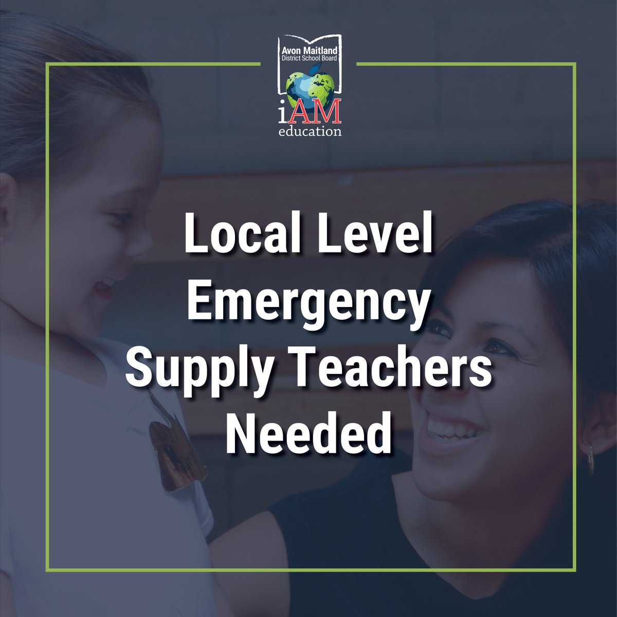 We are looking for local level emergency supply teachers to work at Huron Centennial P.S.. If you are interested in learning more and/or applying, please visit our website for further instructions:  huroncentennial.amdsb.ca