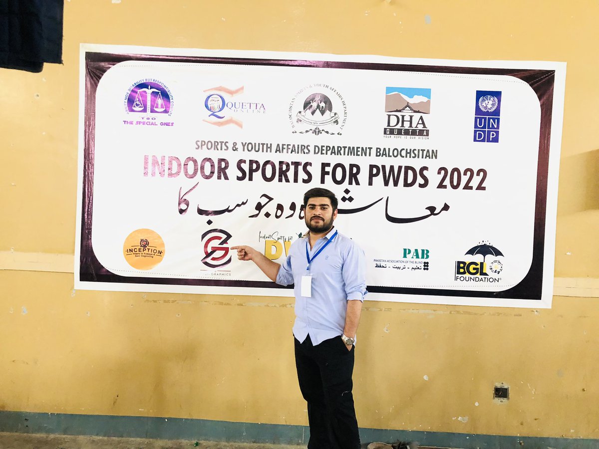 imehsano's tweet photo. The Happiest moment of life, when you take pictures with your own work @ZabiGraphics β€οΈ
#Sports4PWDs
#Zabigraphics
#AhsanOoo https://t.co/pwkhutrDXy