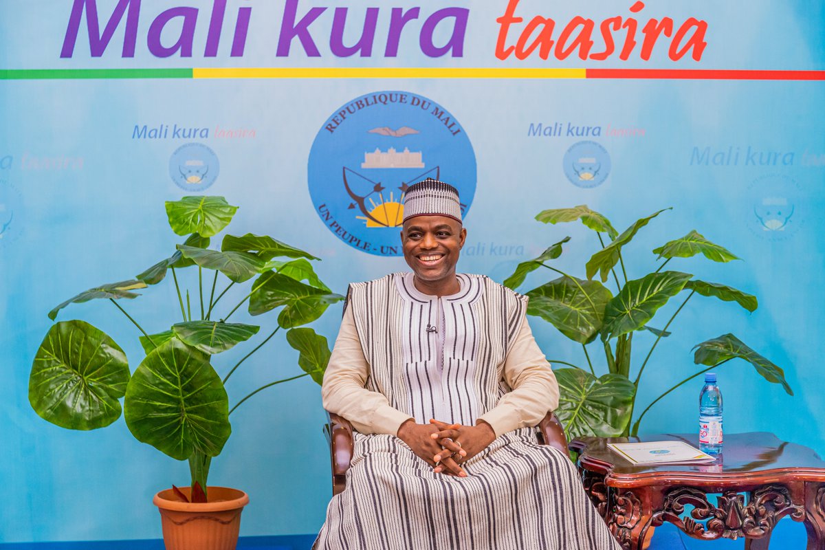 𝐌𝐀𝐋𝐈 𝐊𝐔𝐑𝐀 𝐓𝐀𝐀𝐒𝐈𝐑𝐀”
Bilan de l'An I de M. Mamoudou Kassogué, Garde ds Sceaux Ministre de la Justice et des Droits de l’Homme, ce sera ds l'émission “𝐌𝐀𝐋𝐈 𝐊𝐔𝐑𝐀 𝐓𝐀𝐀𝐒𝐈𝐑𝐀 .À suivre ce soir à partir 21H 15 en français et 22H 00mn en Bamanan sur l’𝐎𝐑𝐓𝐌.