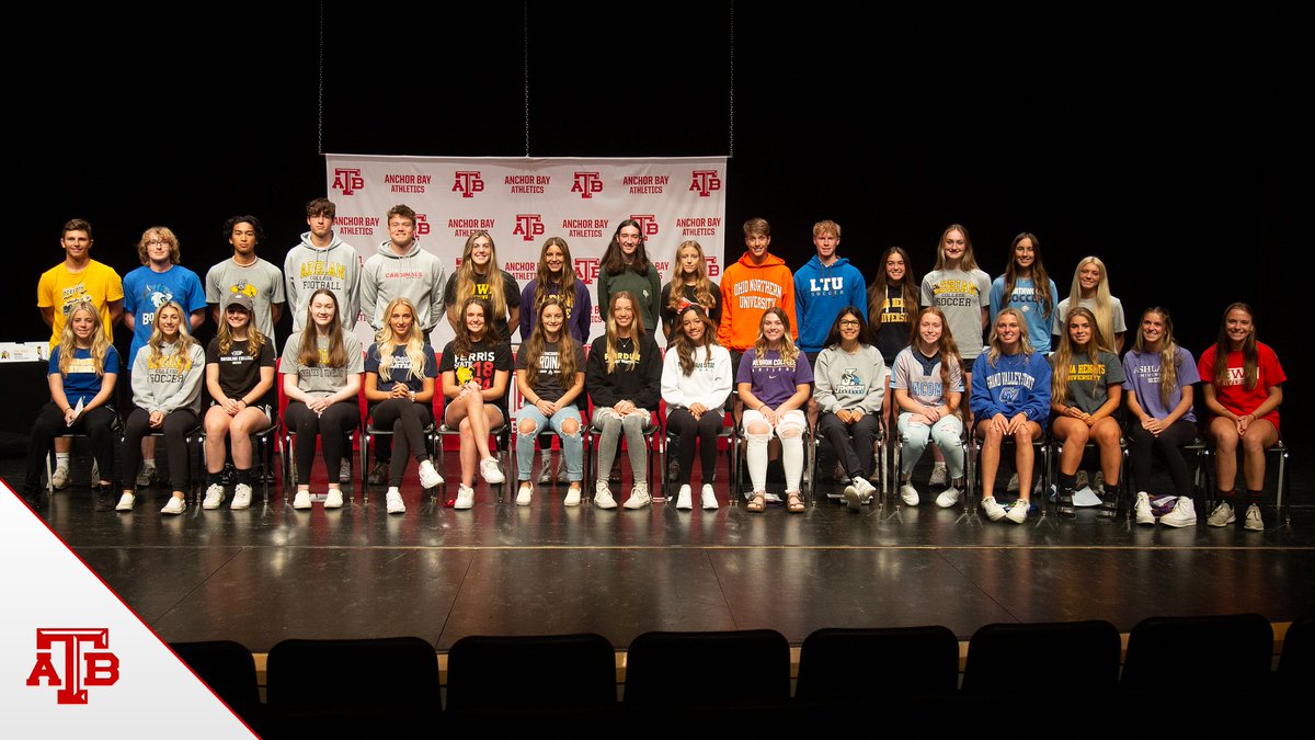 Anchor Bay Athletics tweet media