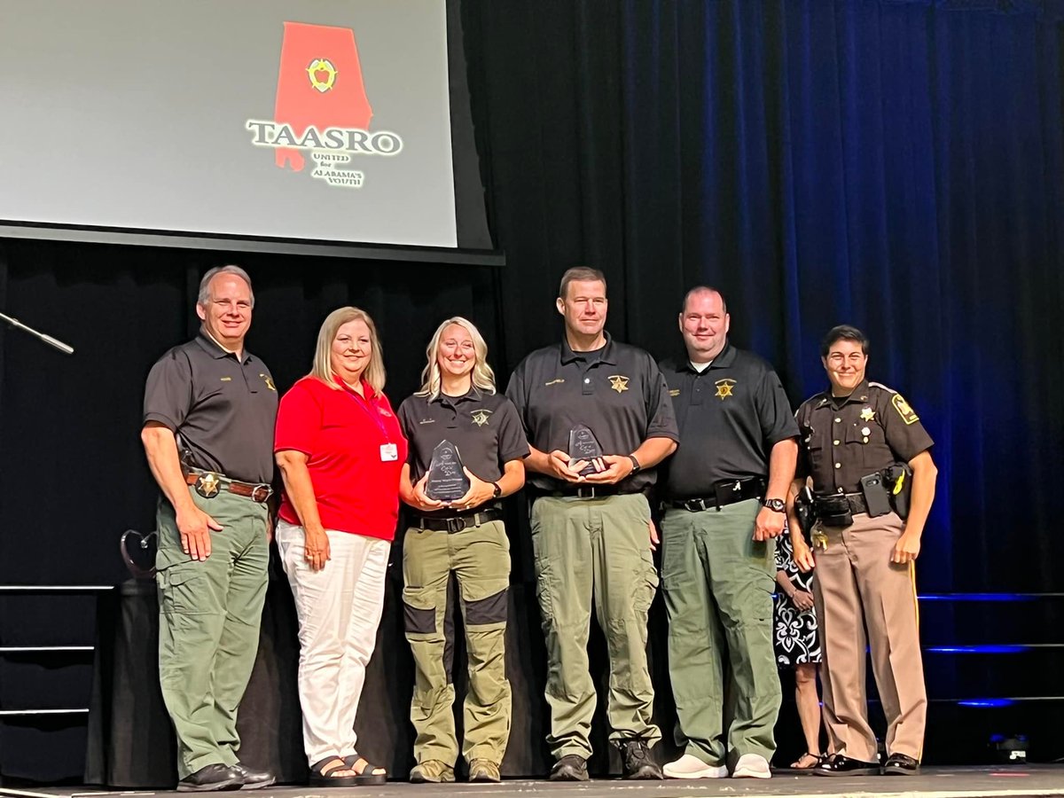 Jefferson County Schools (@jefcoed) on Twitter photo Congrats to SROs Deputy Kevin Wakefield and Deputy Megan Morgan for receiving the "Above the Call of Duty" award at the <a href="/taasro/">TAASRO</a> conference today! TY for your service to our schools! <a href="/oakgroveel/">Oak Grove Elementary</a> <a href="/OakGroveTigers/">Oak Grove HS</a> <a href="/JeffCoSheriff/">Jeff Co Sheriff</a> #JEFCOEDStrongerTogether Congrats to SROs Deputy Kevin Wakefield and Deputy Megan Morgan for receiving the "Above the Call of Duty" award at the <a href="/taasro/">TAASRO</a> conference today! TY for your service to our schools! <a href="/oakgroveel/">Oak Grove Elementary</a> <a href="/OakGroveTigers/">Oak Grove HS</a> <a href="/JeffCoSheriff/">Jeff Co Sheriff</a> #JEFCOEDStrongerTogether