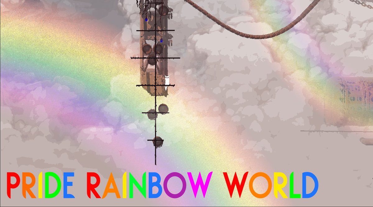 akuparagames's tweet image. 🌧️SLUGCATS LOVE PRIDE MONTH🌧️

the #RainWorld communitys going BIG for Pride this year - make a custom Slugcat portrait, grab an in-game pride-tail &amp;amp; cover the game in rainbows!

Check out the replies for more deets on the festivities: