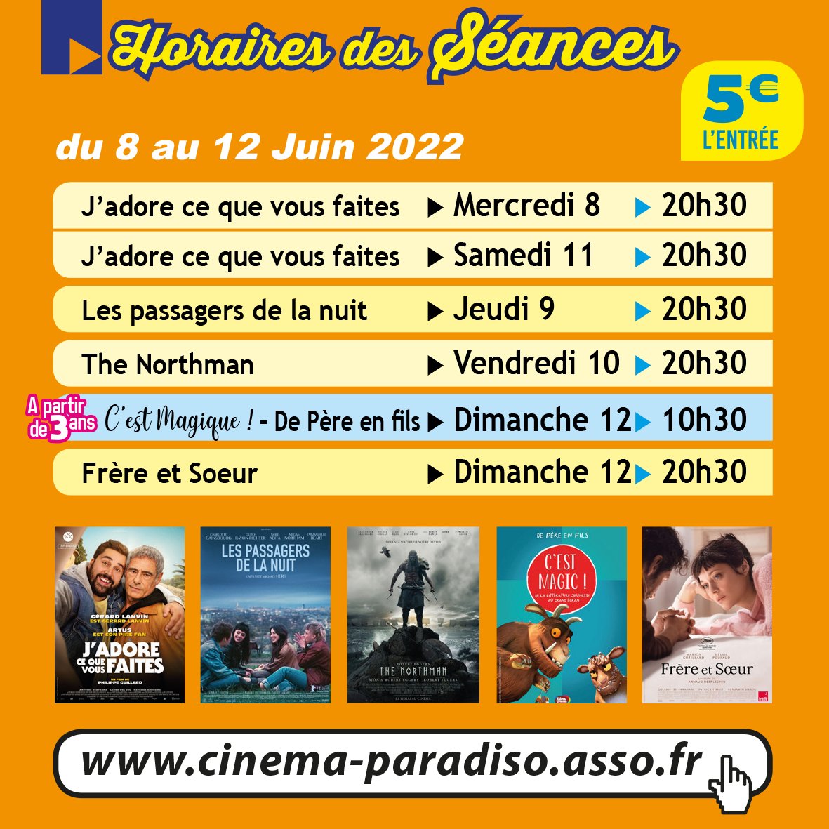 CinemaNort's tweet photo. Voilà le programme de cette semaine au Cinéma Paradiso !
#nortsurerdre #cinema #programme #cceg #cine #nort #saffre #petitmars #lestouches https://t.co/n060KAIYND