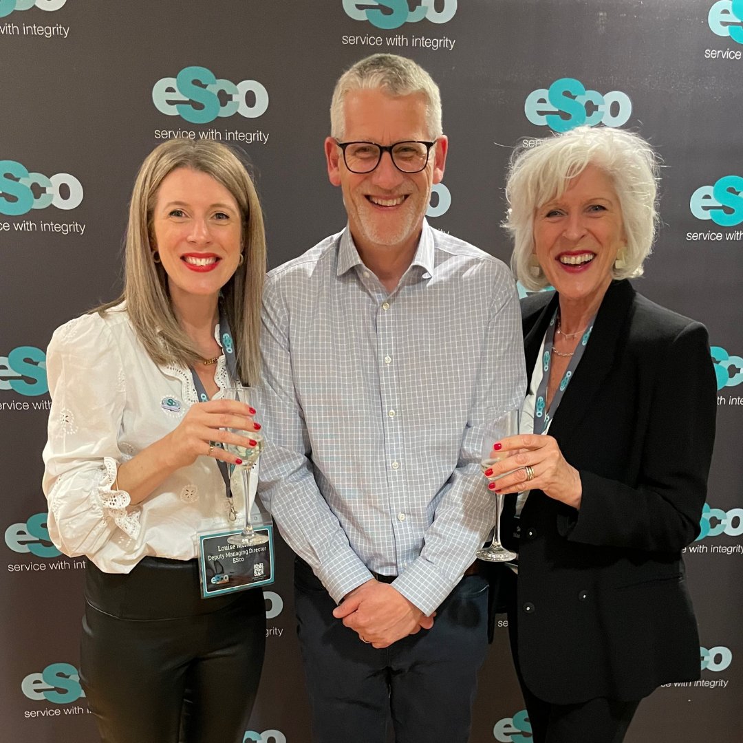 We were so grateful to be joined by our friend Steve Price at ESco Connect on Friday 6 May a few weeks ago. Thank you so much to Steve for your company and your kind words, it is always such a pleasure to see you!

#ServiceWithIntegrity #WhoWeAre #EScoConnect2022
