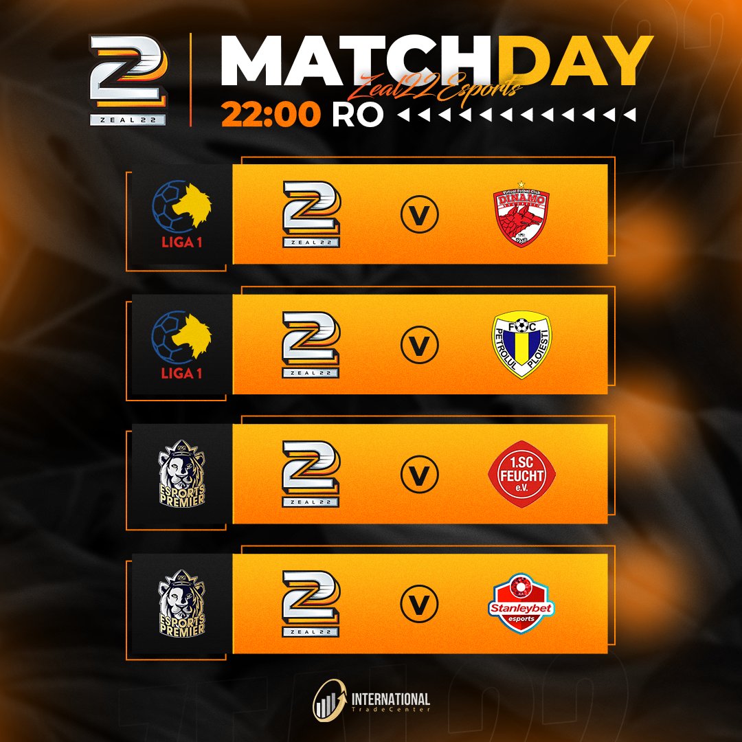 hyperspiritro's tweet photo. Exclusive evening in VPG, we are focused and ready for the big duels in @VPGPremier, we'll face 2 tough opponents, both top10 teams, it'll be hard but anything other than a W is not allowed. C'mon Zeal22. c'mon boys!🧡🖤

#FIFA22 #ProClubs #gaming #virtualfootball #esports  #VPG https://t.co/4fhQ1npOJl