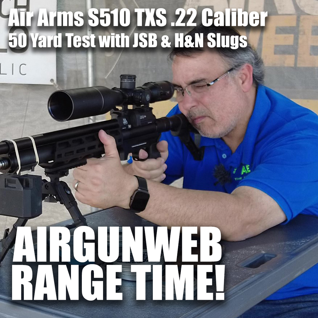 airgunweb's tweet photo. AIRGUN RANGE TIME - Air Arms S510 TXS 22 PCP - Shooting H&amp;N and JSB Slugs at 50 yards - https://t.co/9pQ6ogZDED

#airarms #targetshooting #airguns #airgunweb @hawkeoptics  @AirArmsUK  #jsbpellets #hnpellets

YouTube: https://t.co/p81viJxd6F
Facebook: https://t.co/DX9jBDLJyt https://t.co/npa5ogBSvY