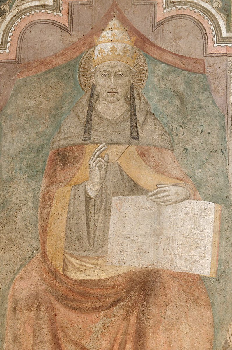 After the cardinals spent 2 years trying and failing to elect a pope, an elderly hermit monk sent them a letter saying that God would punish them if they continued to delay. In response, the cardinals elected him. (1292-1294)