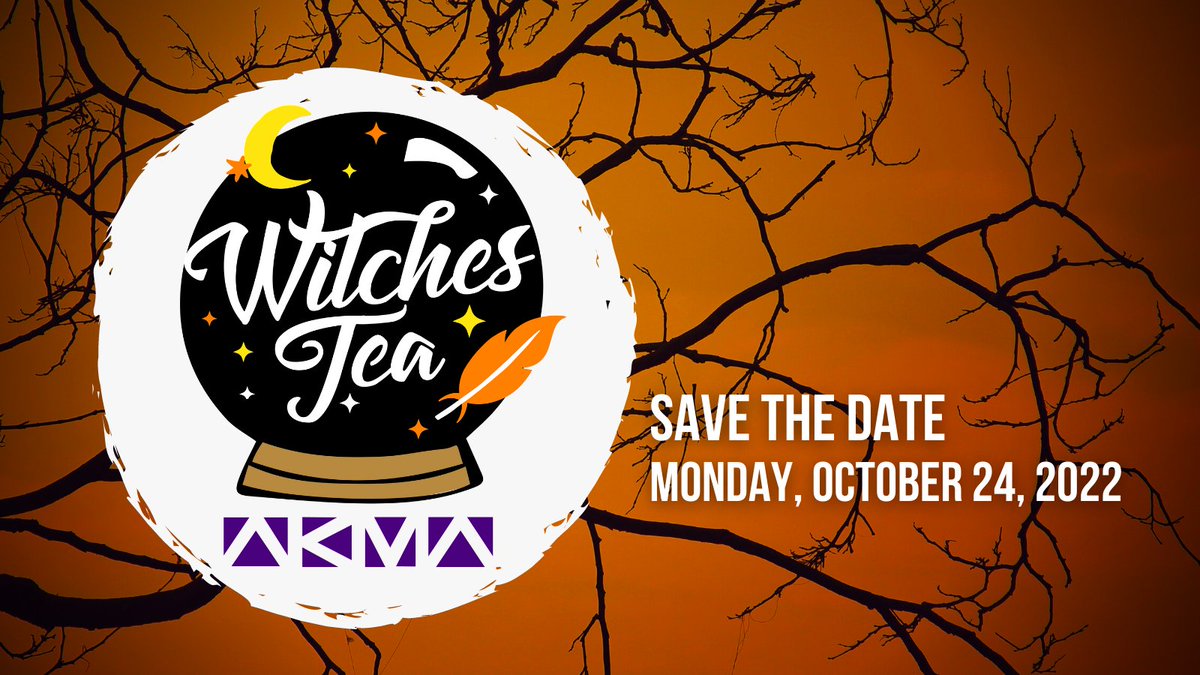 Something wicked this way comes...save the date for Monday, October 24, 2022! #WitchesTea2022 #StJoeMO