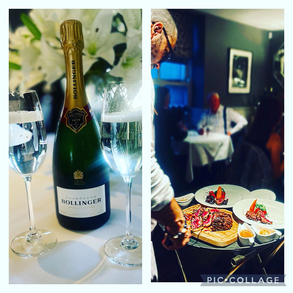 Competition Time! To celebrate our New Wine-Down Wednesdays offering  20 % off selected Wine Region , €49 Set Menu,Special Price €65 on the Cote de Boeuf! We are giving u chance 2 win Champagne 🍾 ,Cote De Boeuf 🥩 Dinner x 2 with decent 🍷! Like and Retweet to enter!