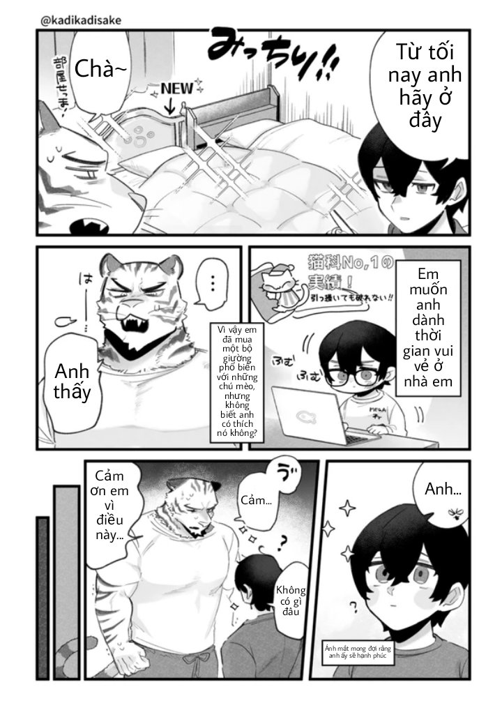 Fukami_furry's tweet photo. Truyện " Bạn trai tui là mèo"
Tác giả: Kadikadisake
Chap: 2 ( 1/2 ) https://t.co/DDSIDGR3o1