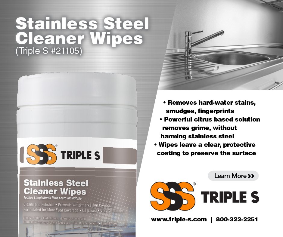 Get Stainless Steel Cleaning Wipes