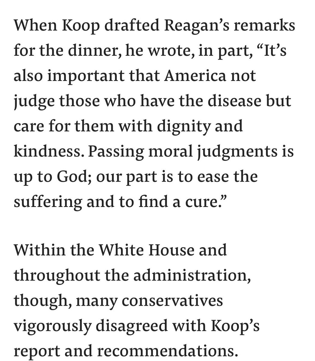 chrisgeidner's tweet photo. There was a coda in my Rock Hudson story, about when Ronald Reagan finally did address AIDS. The moment is generally presented as a good moment for him. Even there, though, I reported how homophobia found its way into his 1987 AmFAR speech. https://t.co/hiiq1xU2xm