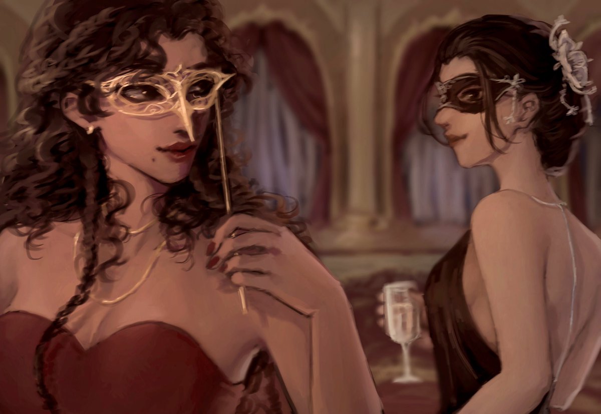 day 6: masquerade
#shuyaweek #jwqs #泾渭情殇