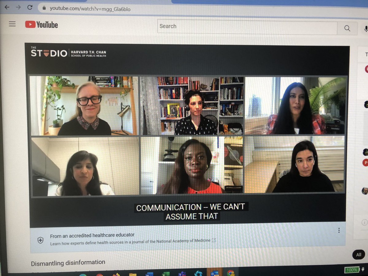 InternewsHJN's tweet photo. You want to fight misinformation and disinformation in global health and other sectors? Invest $, says Nabiha Syed @themarkup #HarvardChanStudio event @HarvardHealth Disinformation is a serious global challenge &amp; it has a global security dimension! 🔐Access to #data is key! https://t.co/AyoYDOF2dB