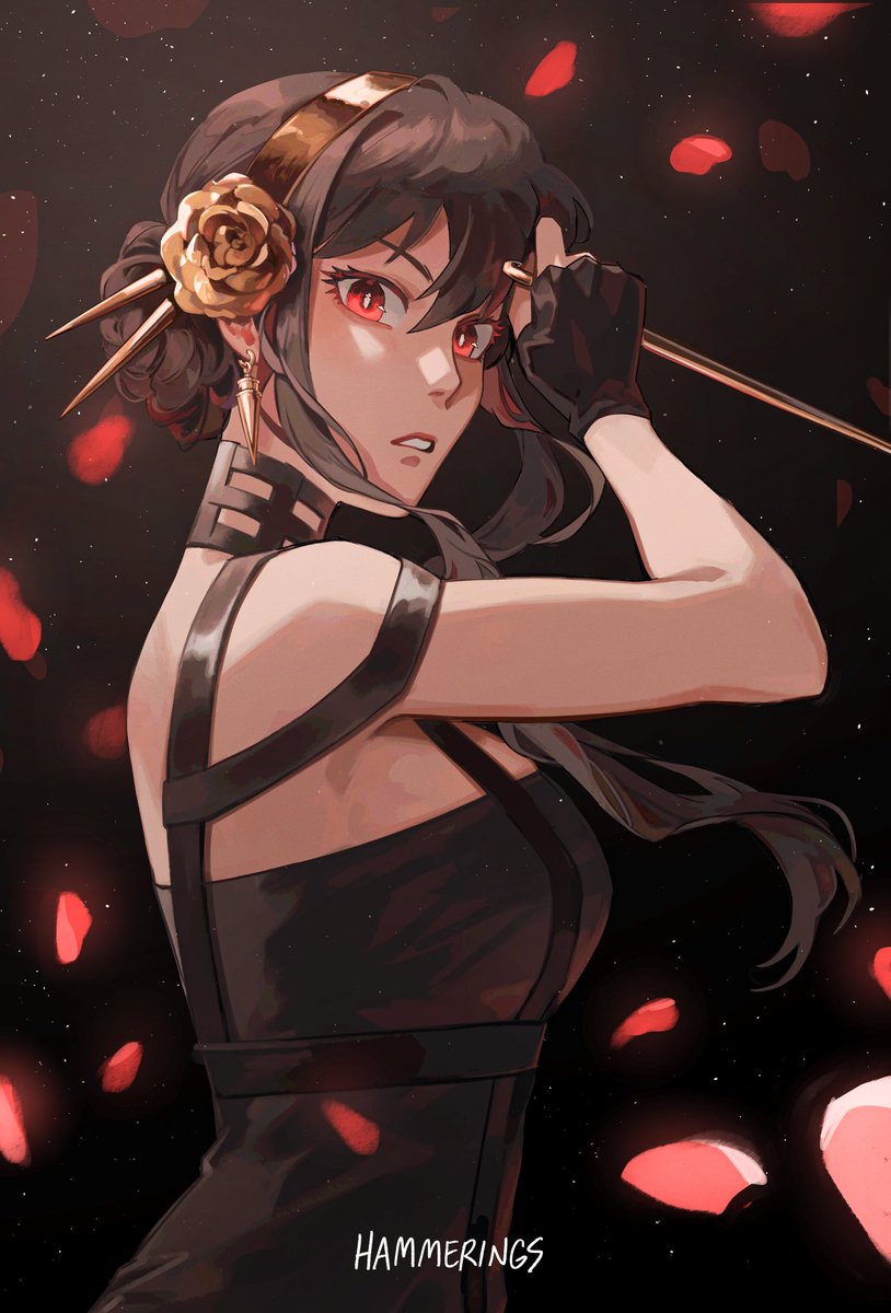 hammerings's tweet photo. yor forger, thorn princess 🌹🩸
#SPYxFAMILY https://t.co/UIdWb6W9yc