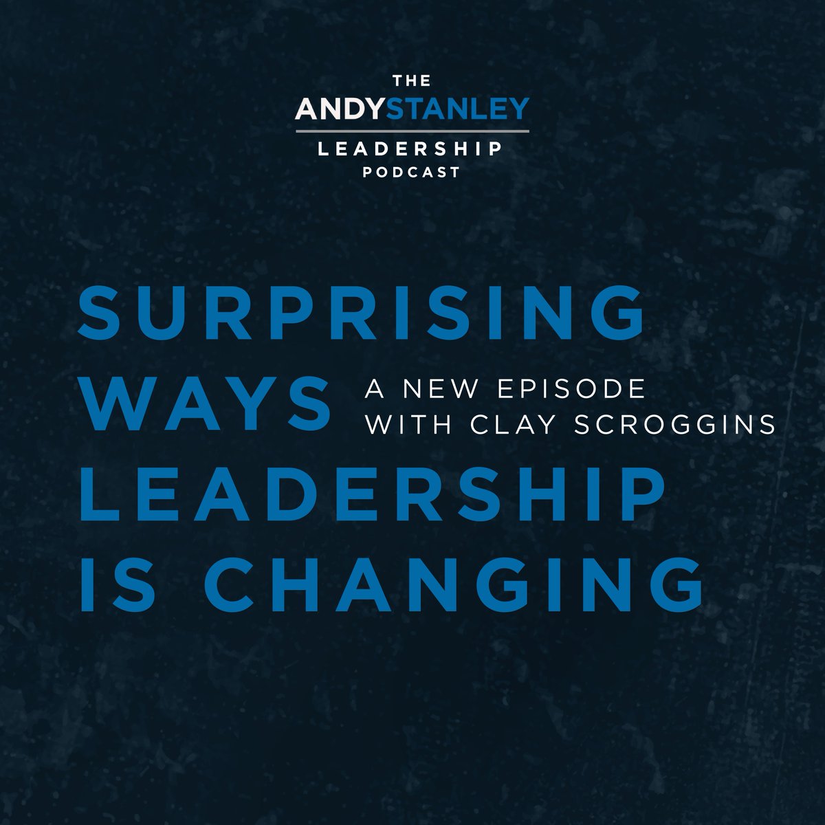 AndyStanley's tweet image. The world is changing and leadership is changing with it. We must adapt our leadership practices if we want to keep up. 

New #AndyStanleyLeadershipPodcast with my friend @clayscroggins is available now! spoti.fi/3NBs5dq