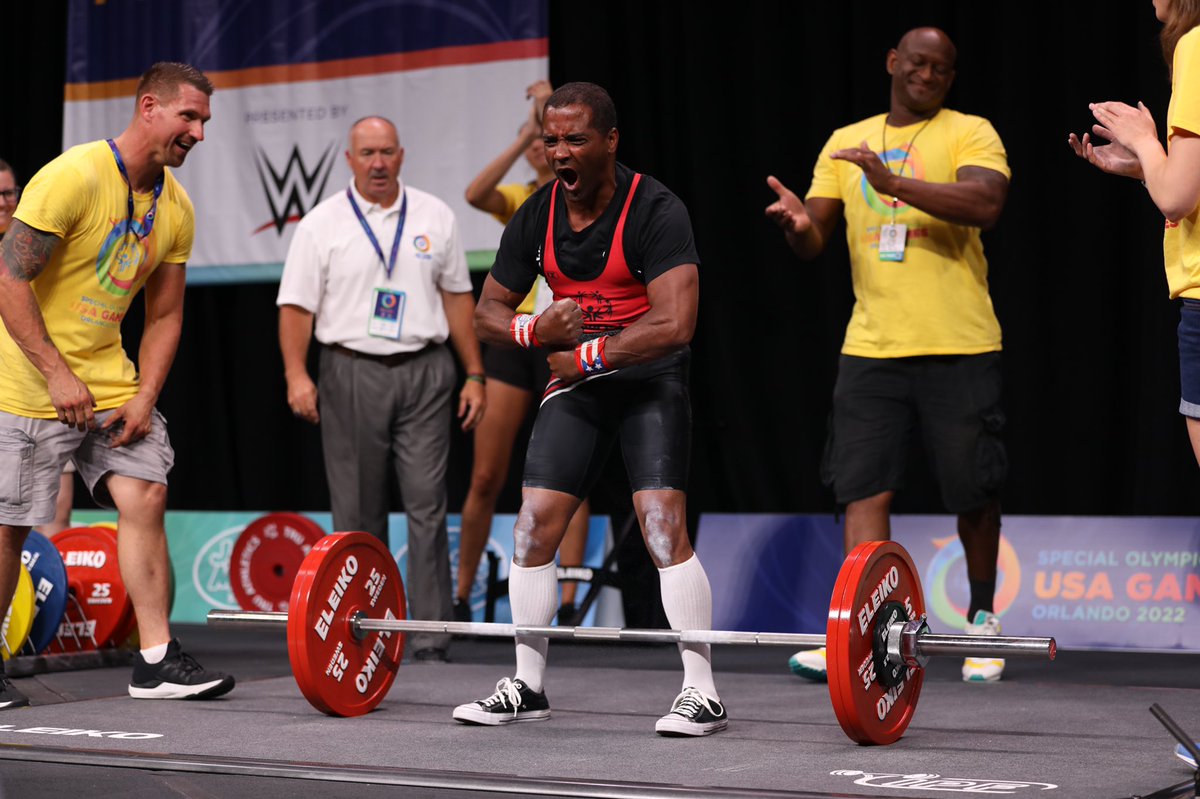 297 lbs! A Personal BEST in the deadlift for Robert “The Hulk” Harris at the @2022USAGames.

The 51-year-old superstar will take home the 🥈for Team Virginia.