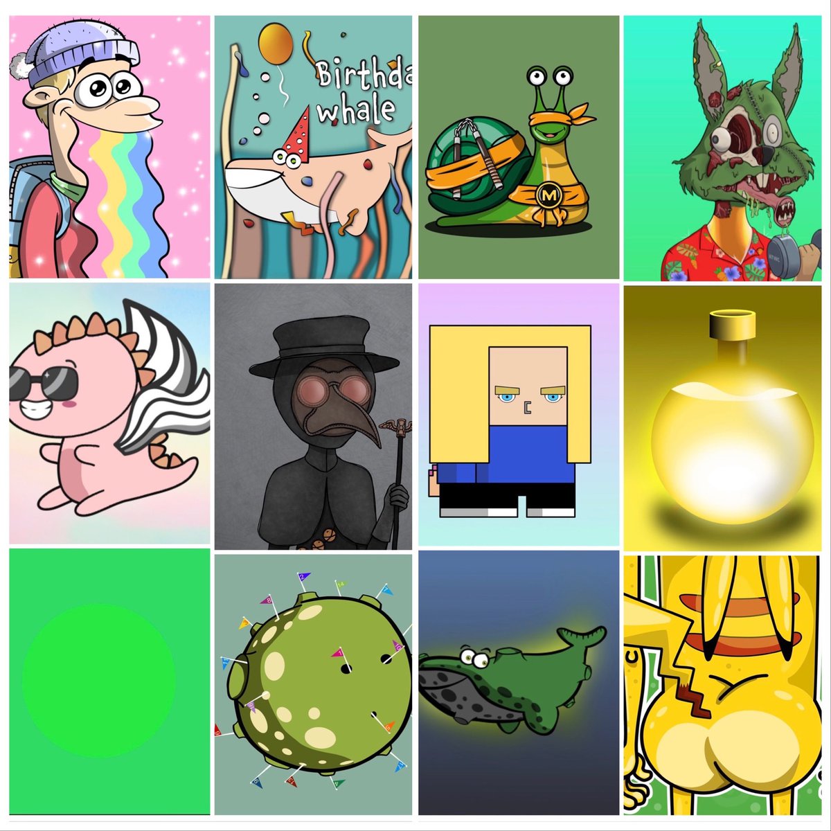 HedgehogsUniver's tweet photo. ✨✨✨✨✨✨✨✨✨✨✨✨✨
My #NFTs I bought during last month that are still in my Opensea 😍🔥
@Nicolascvlr 
@cryptobyls 
@Krillmeed_NFT 
@seamorphus_nft 
@HappyCultFriend 
@KuroNekozeR 
@B4booties1 
@SnailSkinNFT 
Love my collection and can’t wait to see who’s next 👀❤️
#nft https://t.co/KcVERYILPT