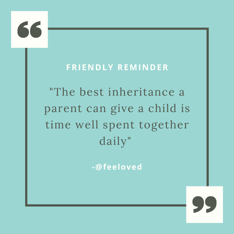 Feeloved_'s tweet photo. Time well spent is an investment into your child's future self.
#time #love #life #instagram #instagood #photography #like #art #happy #nature #follow #motivation #me #photooftheday #photo #lifestyle #beautiful #travel #music #quotes #watch #friends #picoftheday #selfcareforkids https://t.co/841pqHhjrs