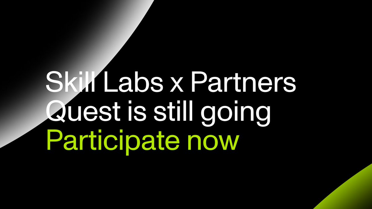 AMAZING #QUEST from #SkillLabs and Partners with lots of #PRIZES right for you 🤑🎁

What to do? 👇

📌 Guess all the words and complete gleam: go.skilllabs.io/3NeCnQN

📌 Win prizes: 10 #gift boxes with 12 amazing prizes + 100 minor prizes

Read on 👉 link.medium.com/4LHSUDOqxqb