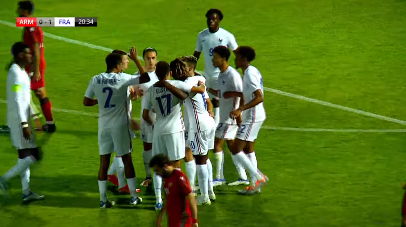 foet247europa's tweet photo. Armenia 0 France 1. Le Fée #U21EURO #ARMFRA https://t.co/egOzFYcEkt