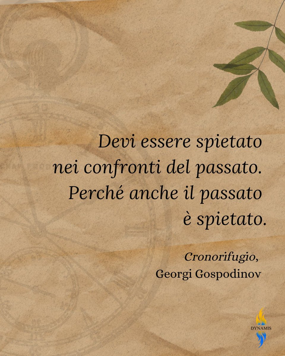 dynamis_aps's tweet image. "Cronorifugio" di Georgi Gospodinov 
(Premio Strega Europeo 2021)
🗓 Protagonista dell'appuntamento BookLab del 10 giugno ➡  fb.me/e/1RvtpVK50