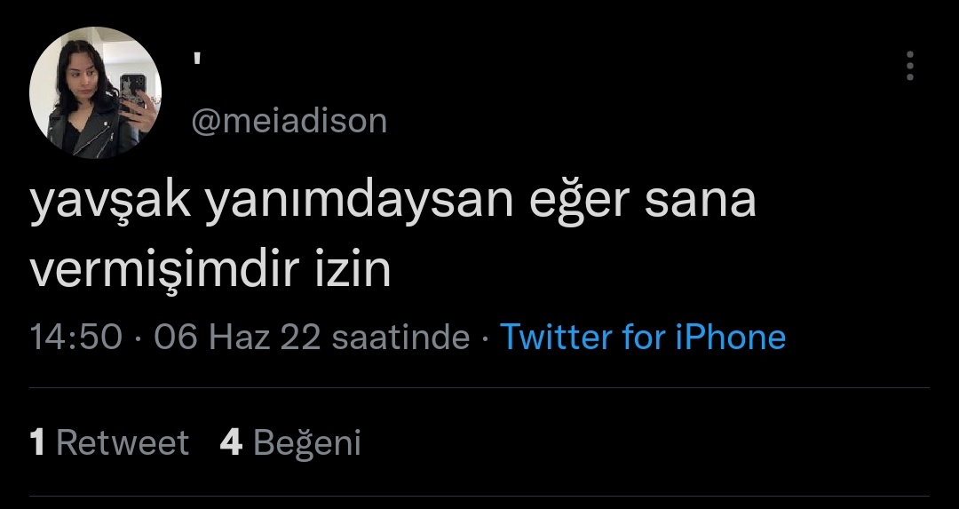 122- birisini yanınızda tutmak için illa götünüzü vermenize gerek yok