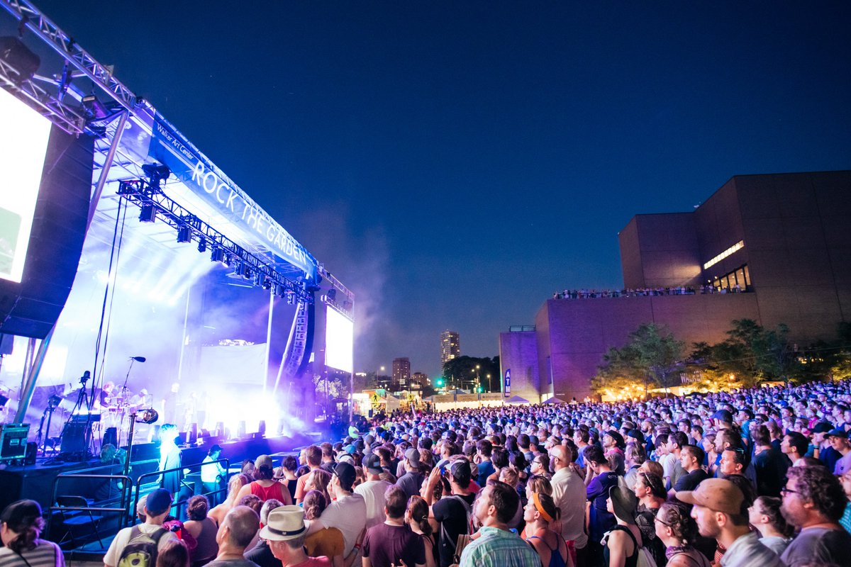 Live music, art, food, drinks... what more could you want? Who's ready to Rock the Garden on Saturday?! Get tickets now if you haven't already! rockthegardenfestival.com/tickets/

Photo by Nate Ryan