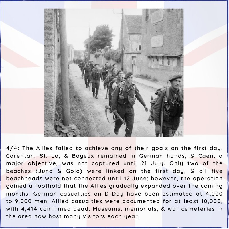 BritishHistorym's tweet photo. #otd 6 June 1944 - D-Day: the Allied invasion of Normandy, begins.
#DDAy #operationoverlord #Normandylandings #lestweforget #Secondworldwar #AlliedInvasion #Swordbeach #goldbeach #Junobeach #omahabeach #utahbeach #Normandy #onthisdayinhistory https://t.co/VGiXxVUZOk