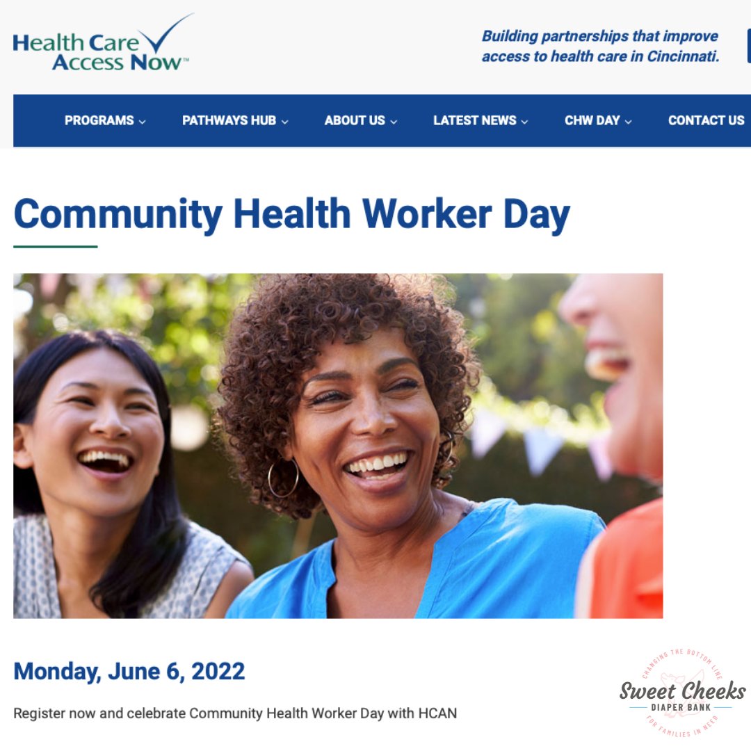 June 6, 2022, has been declared Community Health Worker (CHW) Day in Cincinnati. CHWs make a profound difference in vulnerable communities, working toward health equity and to increase good health outcomes! Thank you to all our CHW friends! 

#EndDiaperNeed #DiaperNeed #CHWDay