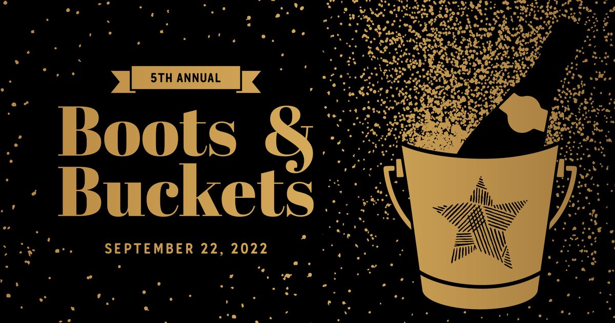 Dreams4Seniors's tweet photo. Are you ready to make dreams on an older adult's bucket list come true? If so, you won’t want to miss Boots &amp; Buckets, September 22 at A View West Shores. 👢

For early table registration and sponsorship information, go to: https://t.co/ixv0OjGHju https://t.co/ylNG6pbdU0