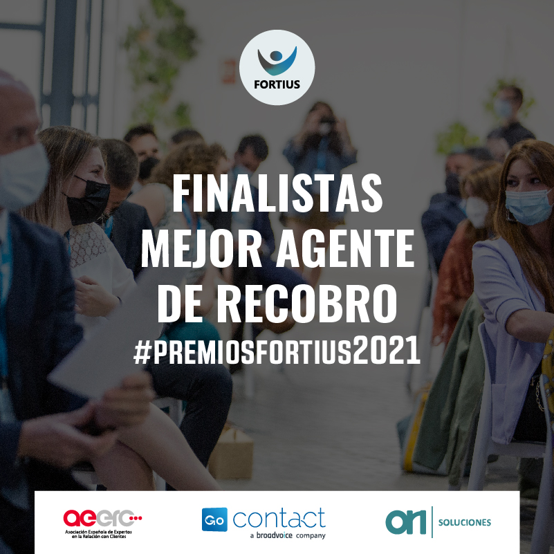 🎤 Anunciamos a los finalistas a Mejor Agente de Recobro ➡️ Nuria Rodríguez, de @gkonecta  ➡️ Patricia Lajusticia, de @ibercaja  Connect S.L ➡️ Mercedes Caballero, de @HomeServe_ES 📍 ¡Te esperamos el 16 de junio en sala TRUSS, Madrid #PremiosFotrius2021