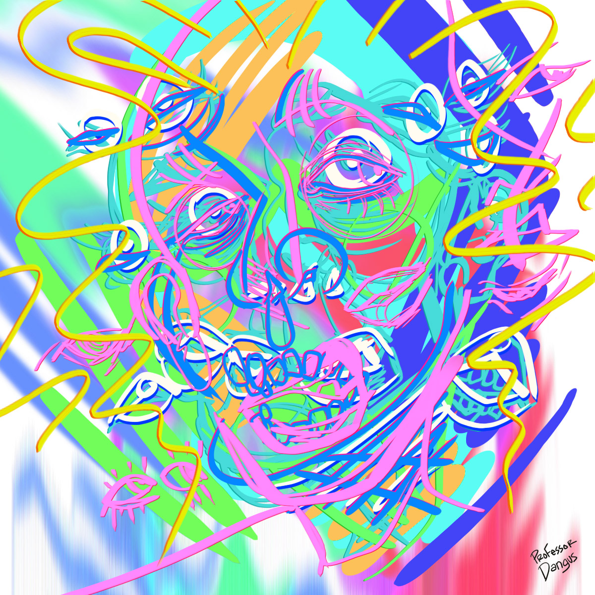 DangusProfessor's tweet photo. a multitude of faces.
#ArtistOnTwitter #digitalart #DigitalArtist #abstractart #colorful #illustration #illustrationart #eyeburn https://t.co/DwtFzRgTGu